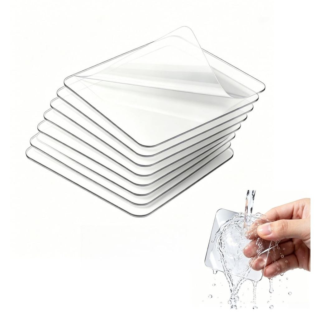Double Sided Tape Heavy Duty 10PACK Mounting Adhesive Tape Clear Double Sided Tape for Walls Two Sid