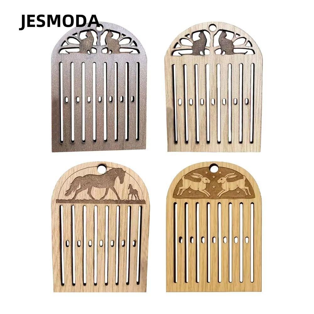 Bộ dệt Huddle cứng JESMODA, Bộ dụng cụ dệt lưng thiết kế di động cỡ nhỏ, Bộ dụng cụ tự làm xây dựng 