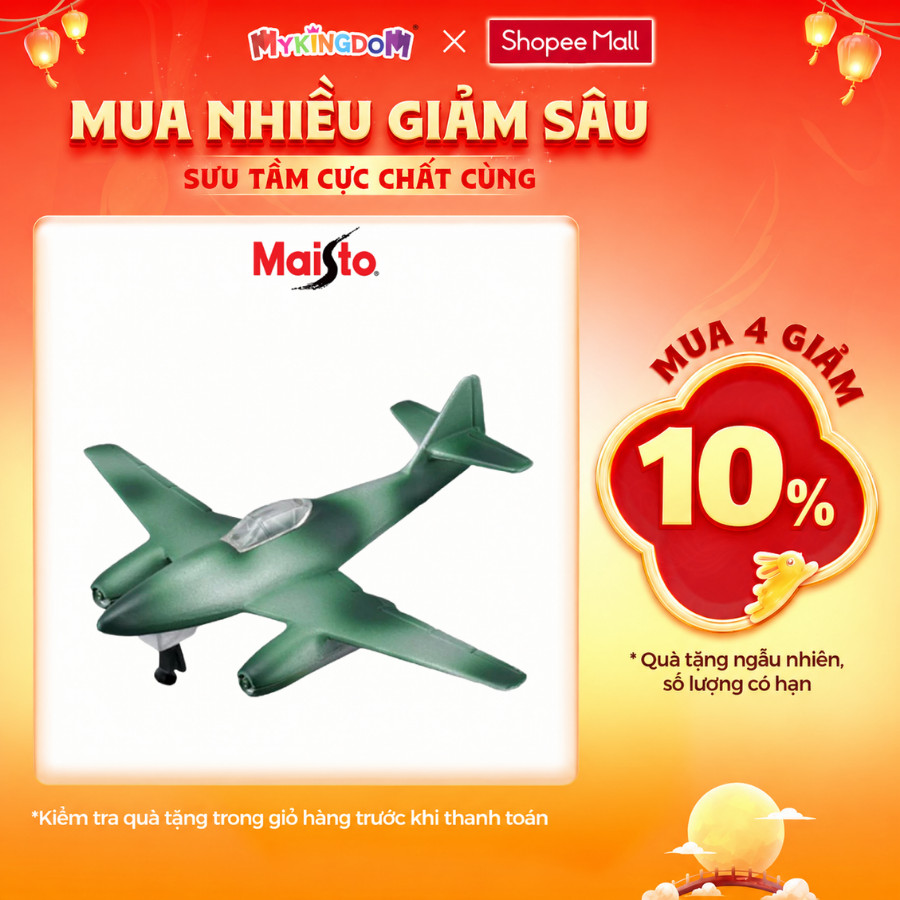 Đồ Chơi Mô Hình Máy Bay Messerschmitt Me-262 MAISTO 06201/MT15088