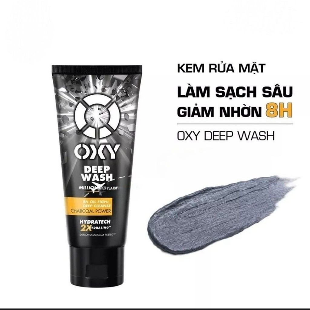 Sữa rửa mặt nam OXY TOTAL ANTI ACNE chính hãng FFG9116 @