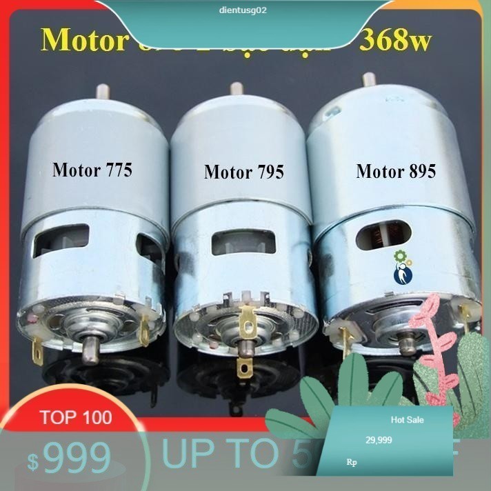 động cơ siêu bền motor 775,Motor 795,Motor 895 siêu mạnh