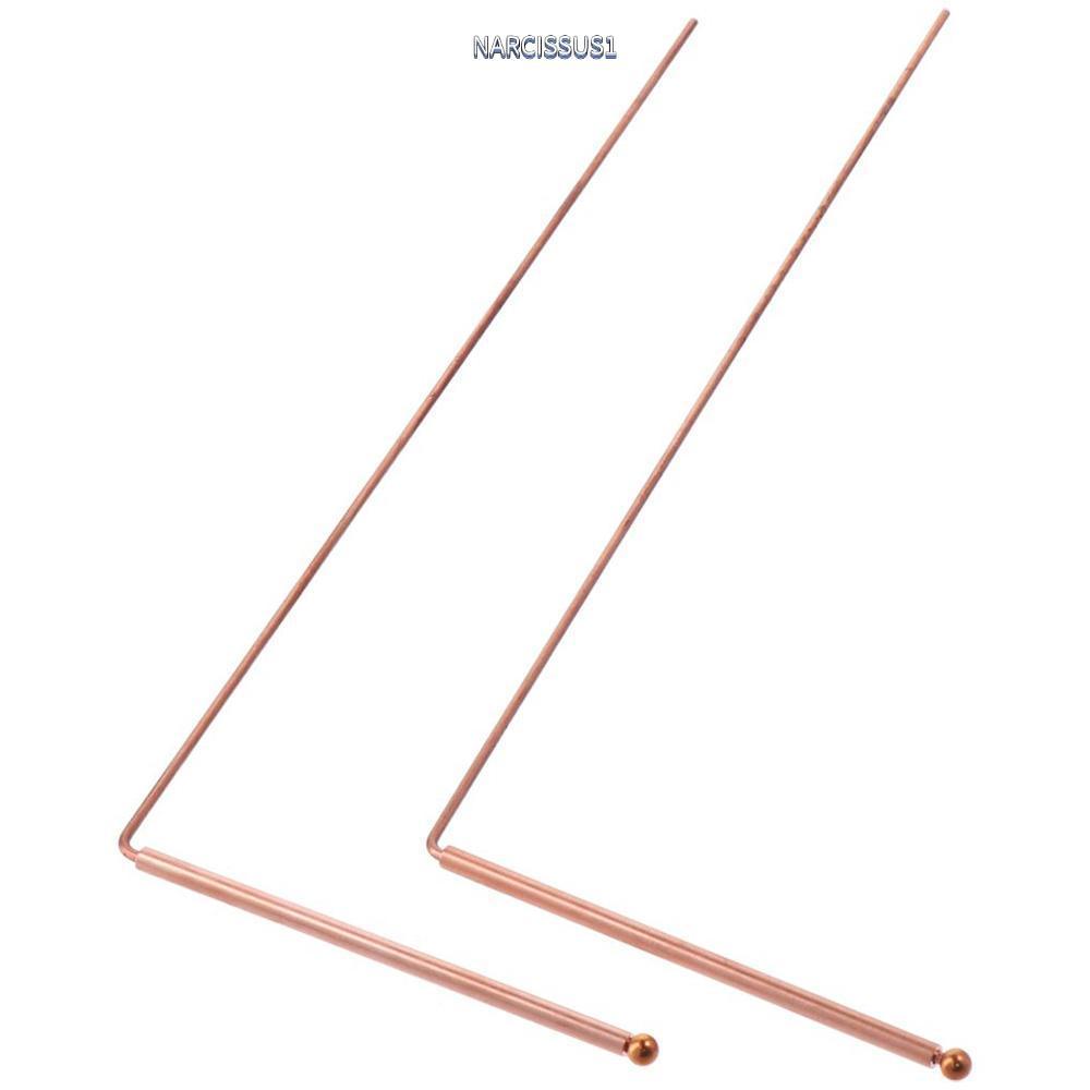 NARCISSUS13A0E 2 Thanh Dowsing, Đồng nguyên chất 99,9% Thiết bị ma đồng, Dụng cụ ma thợ săn ma ma ma