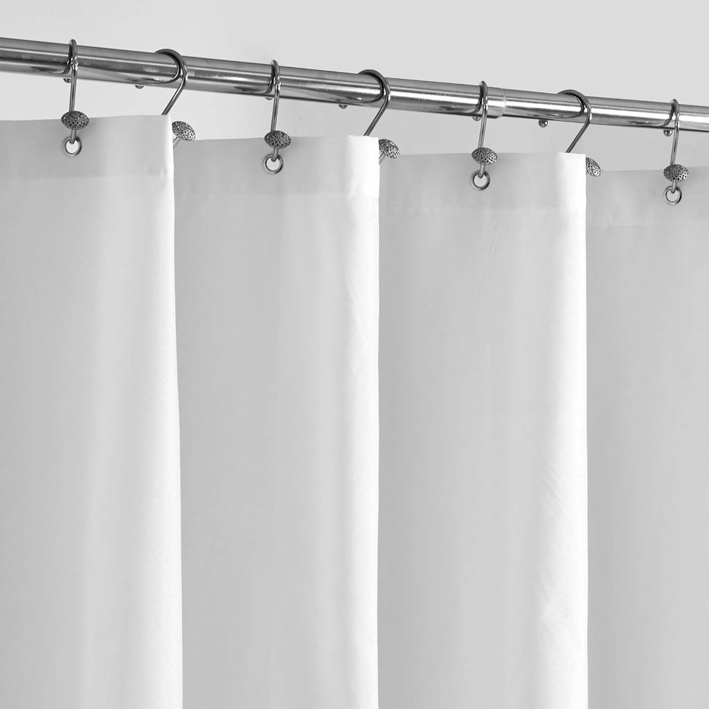 Rèm tắm bằng vải chống thấm nước ALYFIA SPRING hoặc lót màu trắng, 72x72 MRRA
