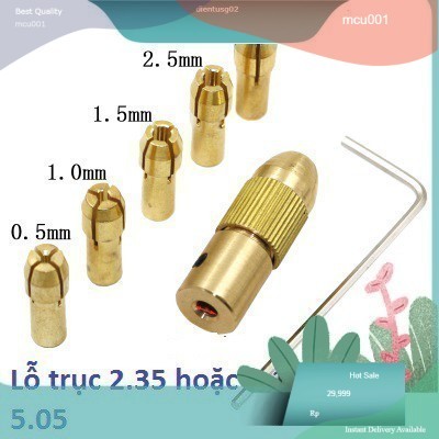 Đầu Kẹp Mũi Khoan Mini cho motor 390 , 550 , 775