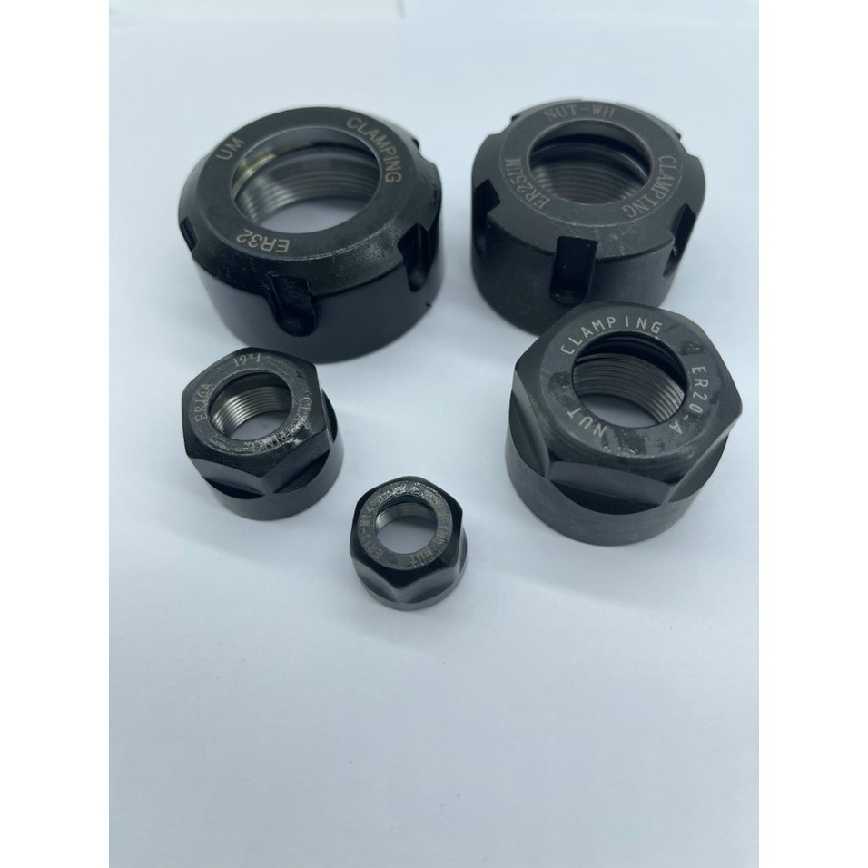 Đai ốc bầu kẹp cho collet ER20,ER25,ER32