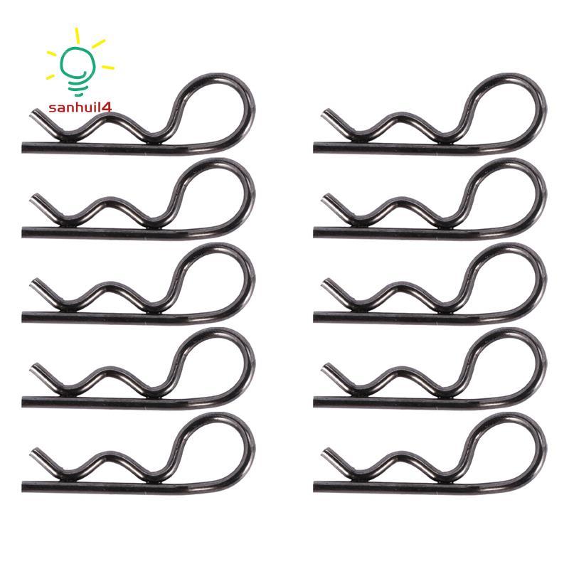 10 Chiếc Khóa Lò Xo EA1043 Cho JLB Racing CHEETAH 11101 21101 J3 TỐC ĐỘ 1 / 10 RC Phụ Kiện Xe Hơi Ph