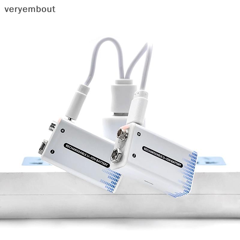 Ut 9V pin 9V li-ion Type-C Pin 9v lithium cho micrô vạn năng Cáp sạc USB n