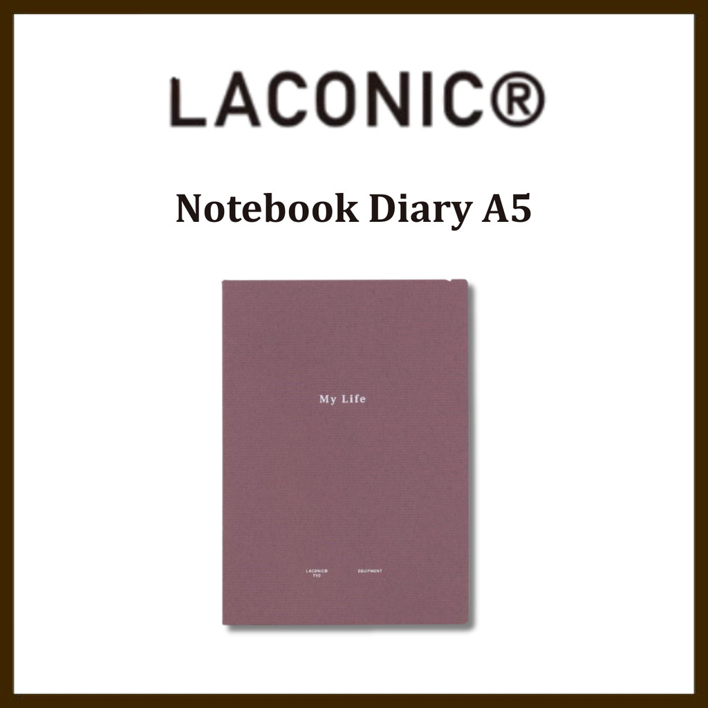 Laconic Style Notebook A5 Life Events LGF10-36
