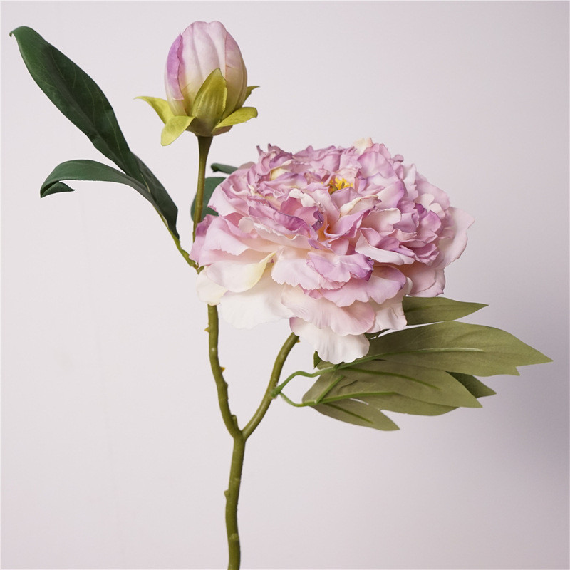 Bud Princess Peony Artificial Flower Fake Flower Indoor Living Room Decorative Flower Ornament Dinin