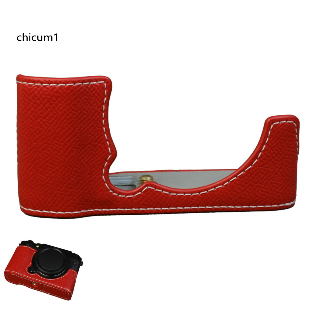 CC Custom-fit Camera Case cho Fuji X-m5 Vỏ máy ảnh chống trầy xước cho Fuji X-m5 Vỏ nửa da giả sành 