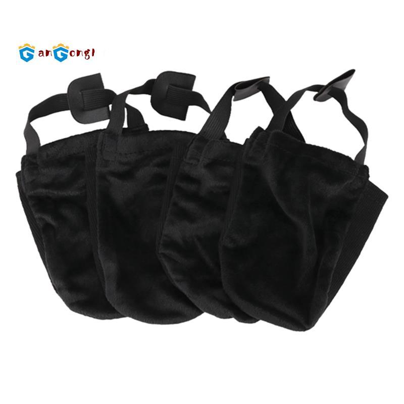 Giày Bowling 2 Đôi Giày Bowling Màu Đen Trượt Bowling Phụ Kiện Bowling Cho Nữ Và Nam
