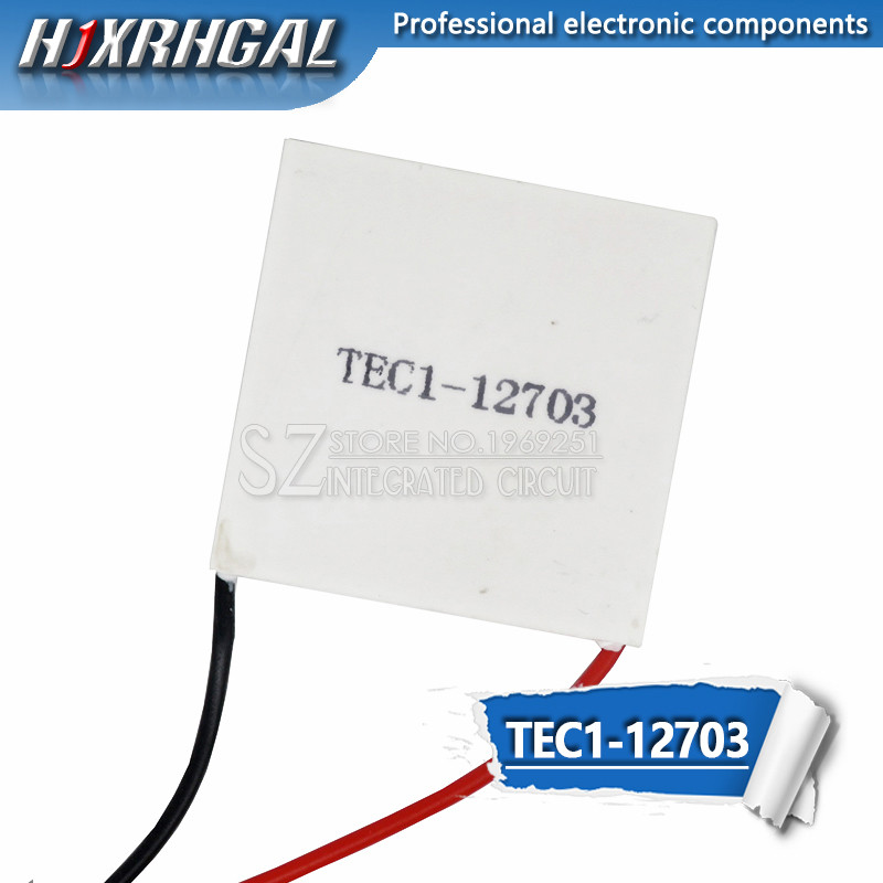 1 CÁI TEC1-12703 Mô-đun làm mát nhiệt điện Peltier Elemente 40 * 40mm 12703