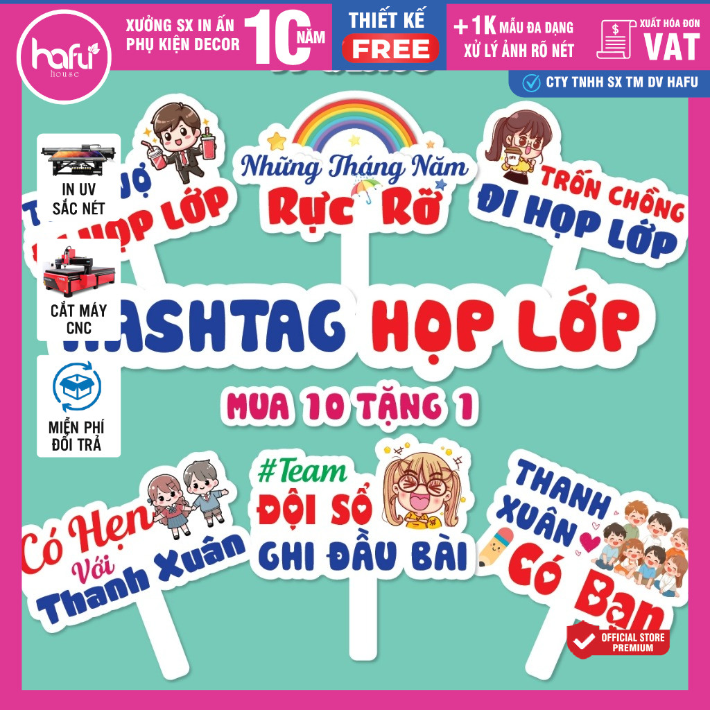 Hashtag Họp Lớp, Hashtag Cầm Tay Chụp Ảnh Kỷ Yếu, Tốt Nghiệp, Bảng Cầm Tay Chụp Ảnh Họp Lớp