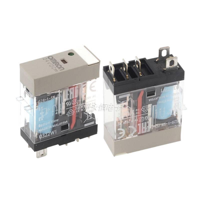 1 Chiếc Omron-24V G2R-1-SN (S) -24VDC DC24V Rơ Le 5PIN 10A Thương Hiệu Mới