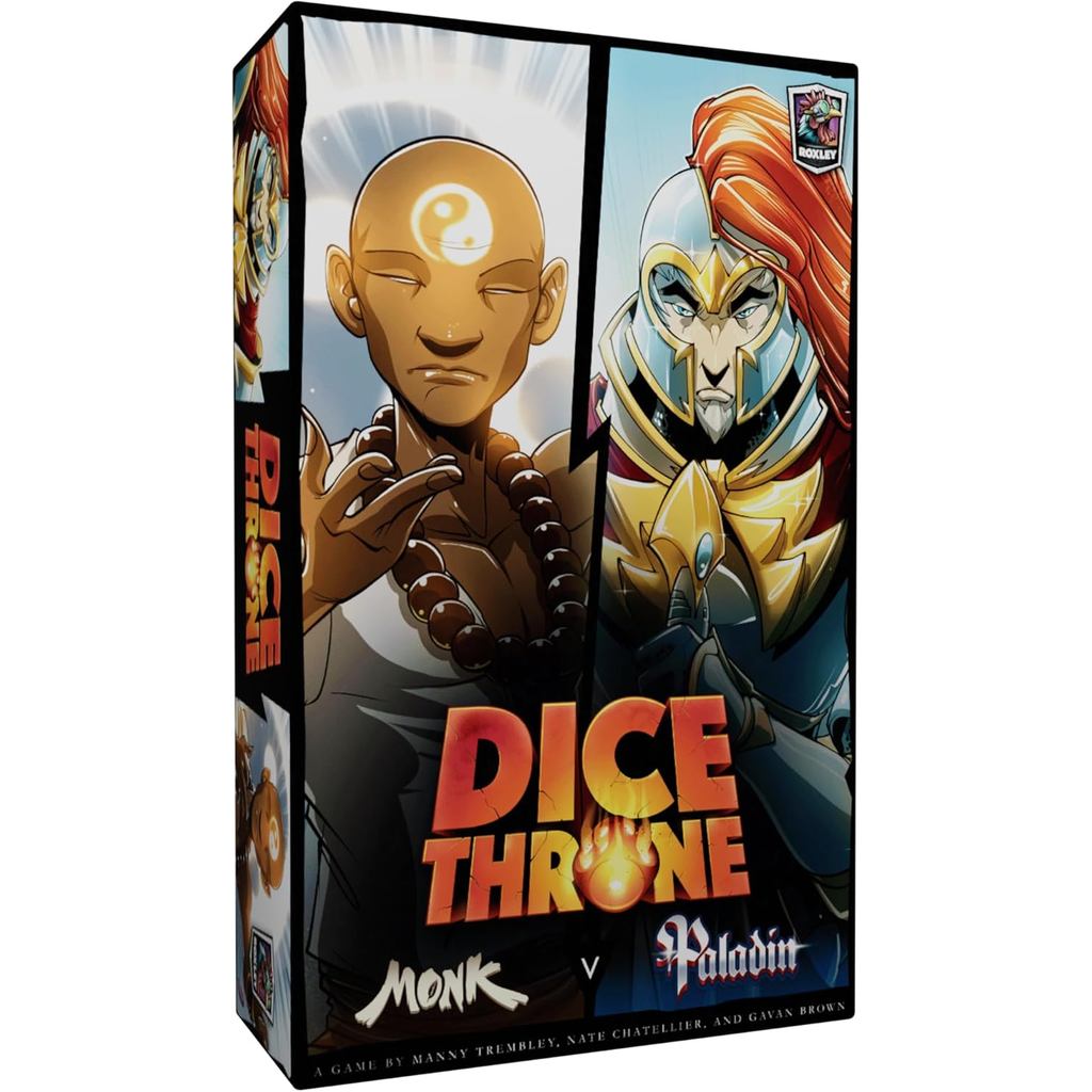 Dice Throne - Two Hero Box - Monk v Paladin - Trò chơi trên bàn sưu tập nhanh