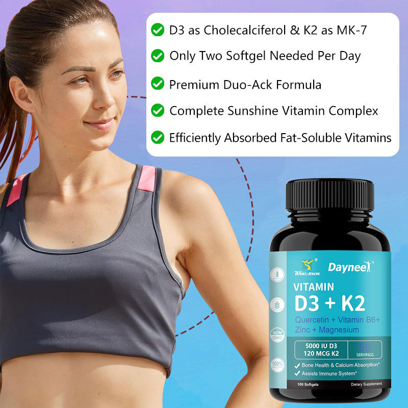 Vitamin K3 + D2 Softgel 0,5gx100 粒 / 🚗 ❈ ❈ 🍒 ❈ K3 + D2 ❈ ❈ ❈ WJG