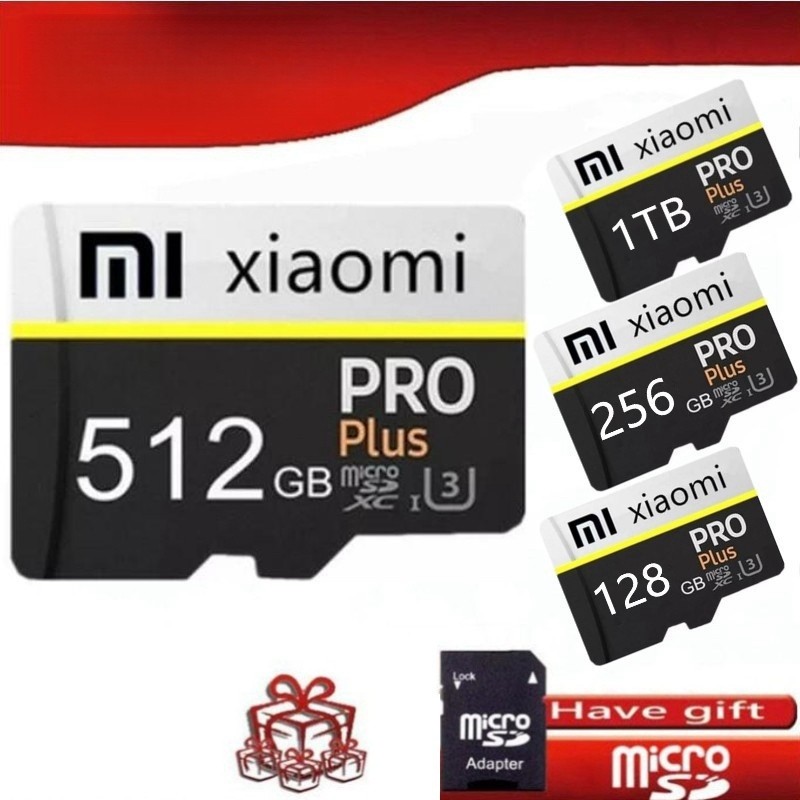 Thẻ Nhớ Loại 10 mi Micro SDXC Thẻ SD 2TB 1TB 512GB 256GB 128GB 64GB 32GB UP To 120mb / s Thẻ Micro S