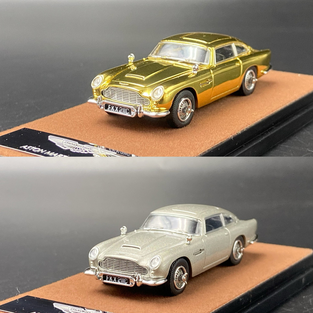 1: 64 Đèn Nhỏ Aston Martin DB5 Xe Hợp Kim Mẫu Aston Martin Retro Xe Thể Thao