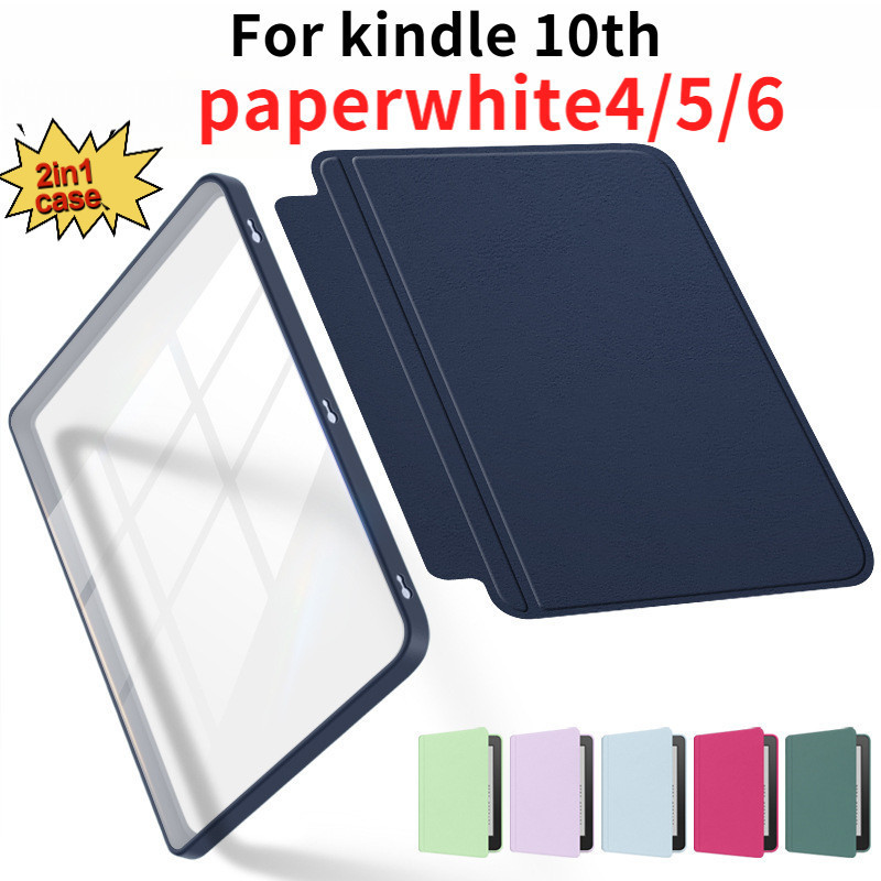 Ốp Lưng Cho Kindle 10th Gen (2019) J9G29R 6.0 "E-Book Case 2in1 Smart Cover Kindle Paperwhite 4 5 6 