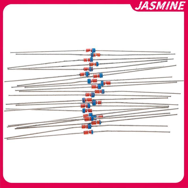 JASMINE 20 Cái 1N34A DO-35 germanium dò diode AM / FM pha lê đài phát thanh TV JASMINE