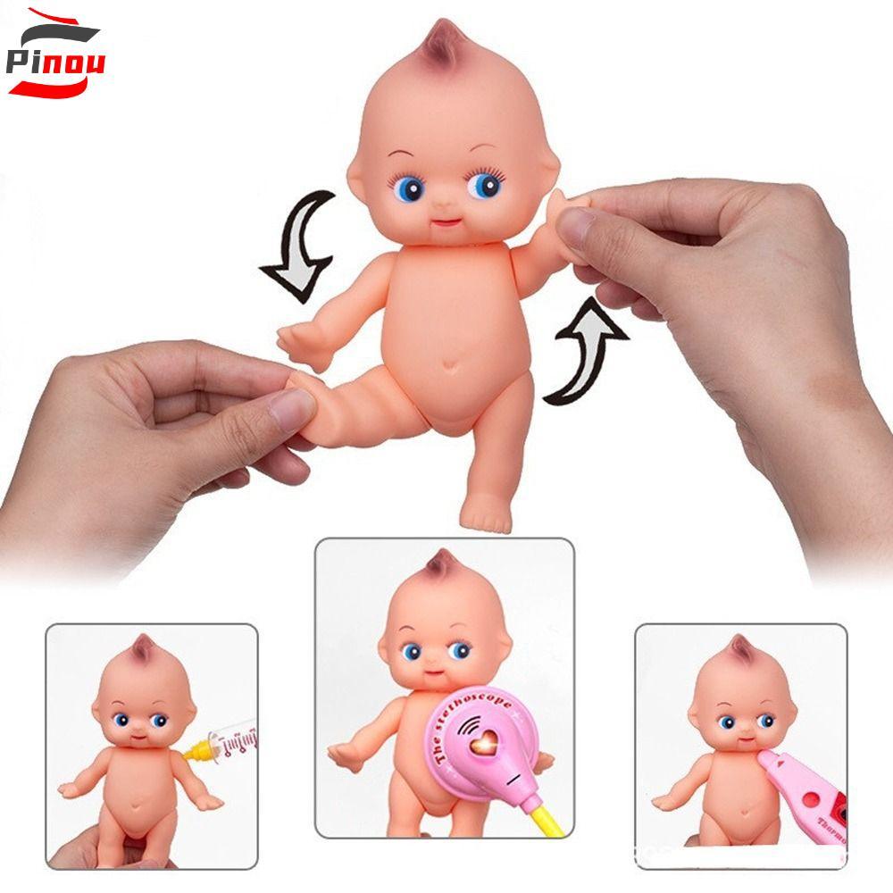 Đồ chơi búp bê trẻ em POOU, Búp bê nhân tạo có thể di chuyển được Chân tay giả Sơ sinh, Phong cảnh t