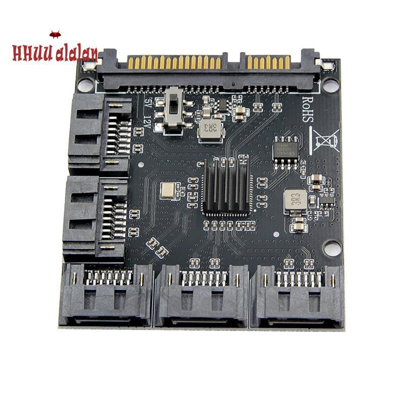 Thẻ mở rộng JMB575 1SATA sang 5SATA cho ổ cứng SATA3.0 Giao diện tốc độ cao cho Linux Windows7 / 8 /