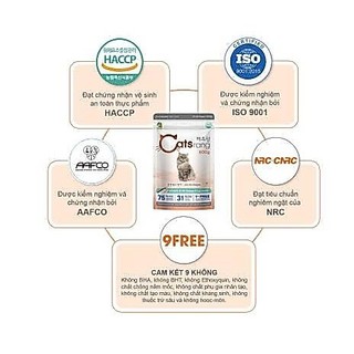 thức ăn hạt cho mèo catsrang 400g
