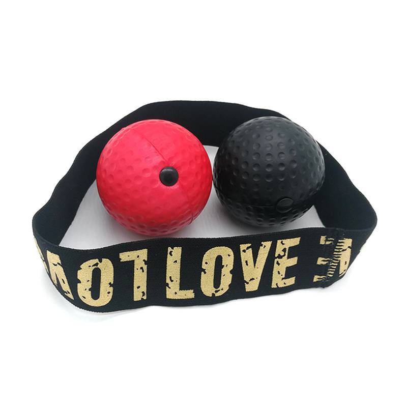 PLUMHOME Boxing Speed Ball Head-mounted PU Punch Ball MMA Sanda Training Hand Eye Reaction Gym Sandb