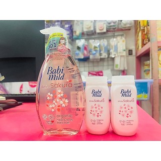 SỮA TẮM GỘI BABI MILD 180ML ĐỦ HƯƠNG