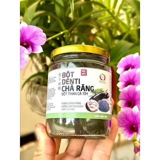 Bột Denti Chà Răng - Denti đánh răng - Bột than cà tím (100gr)