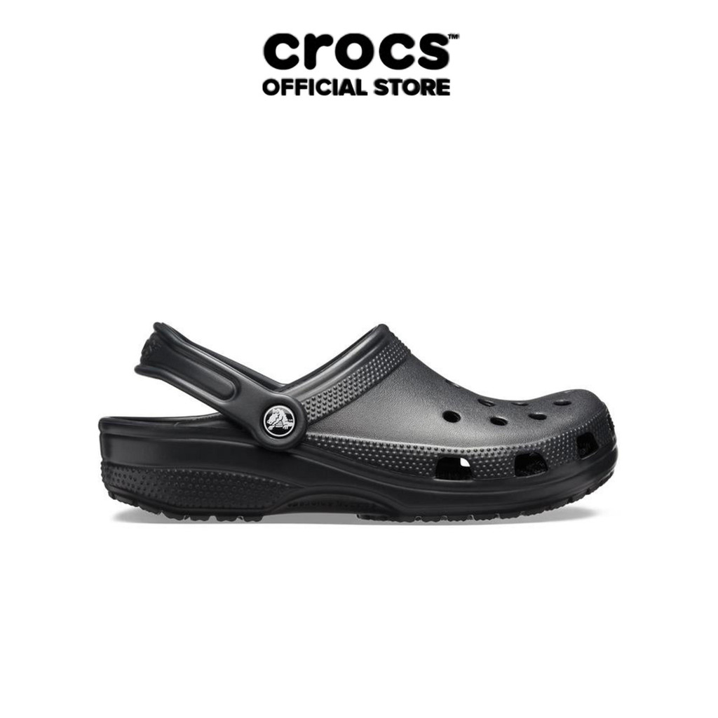 Giày Clog Unisex Crocs Classic - Black - 10001-001