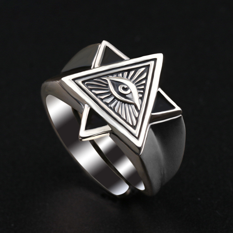 Unique single-eye design, preferred for single individuals, available in stock2606daily Pure silver 