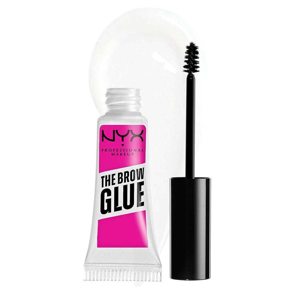NYX Trang điểm chuyên nghiệp TheBrowGlue, gel lông mày giữ siêu mạnh - Màu trong suốt BS05