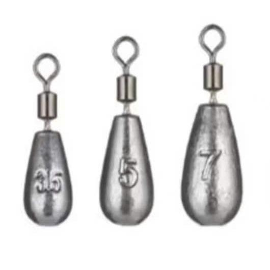 Chì Neo Câu Lure – Chì Tăng Trọng Lượng Mồi – Dùng Cho Câu Ngâm