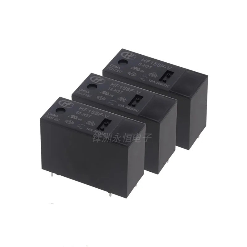 1 Chiếc Rơle DC công suất cao nhỏ HF158F-V-5-H2T HF158F-V-12-H2T HF158F-V-24-H2T chip còn hàng 4DIZ
