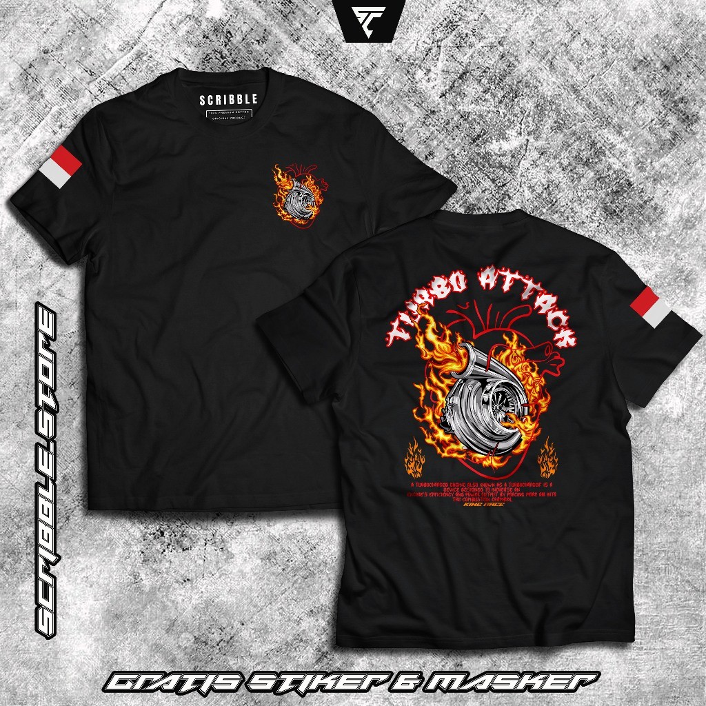 Áo thun Racing Turbo Attack Microfiber Jersey