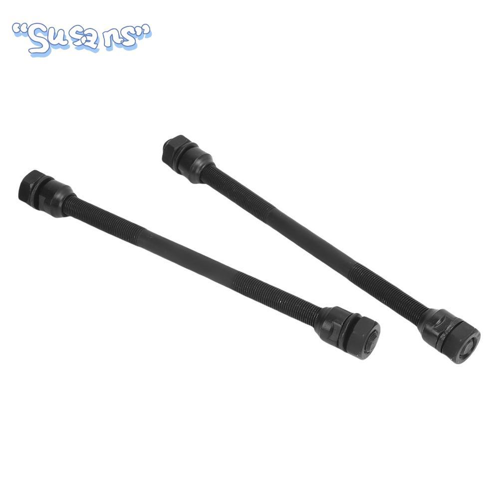 SUSANS 2 Trục Xe Đạp, Trục Trung Tâm Xe Đạp Thép 190mm, Bền Dài 190mm Chắc Chắn Đường Kính 10mm Trục