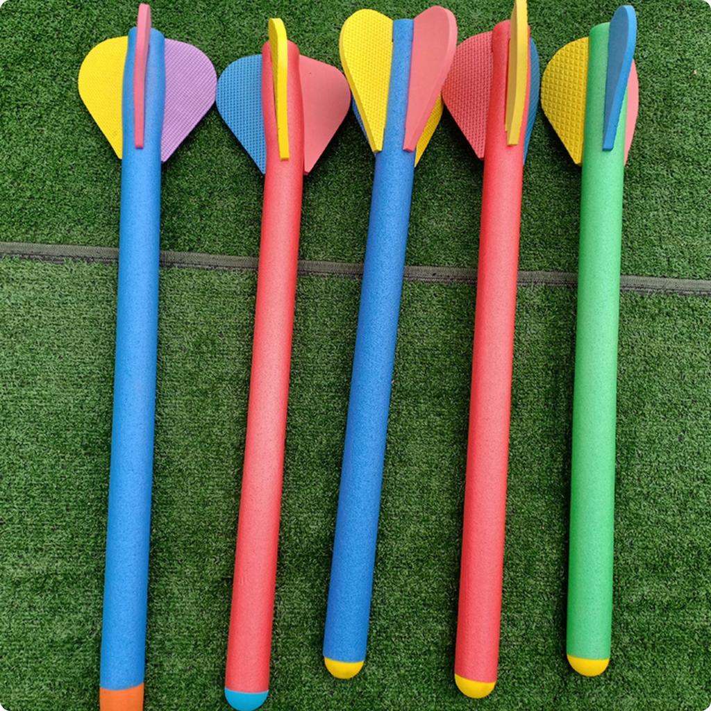 [dimccapyh] Luyện tập ném Javelin Mặt trước xốp mềm Javelin Thiết bị thể thao Vây sau Huấn luyện thự