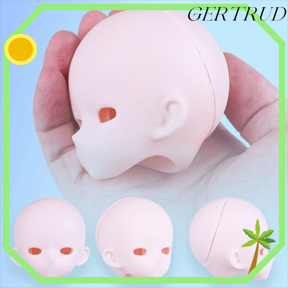 GERTRUD 1 / 4 BJD Anime Headsculpting, Anime-Style White Skin Bjd Baby Head, Bjd Phụ kiện có thể mở 