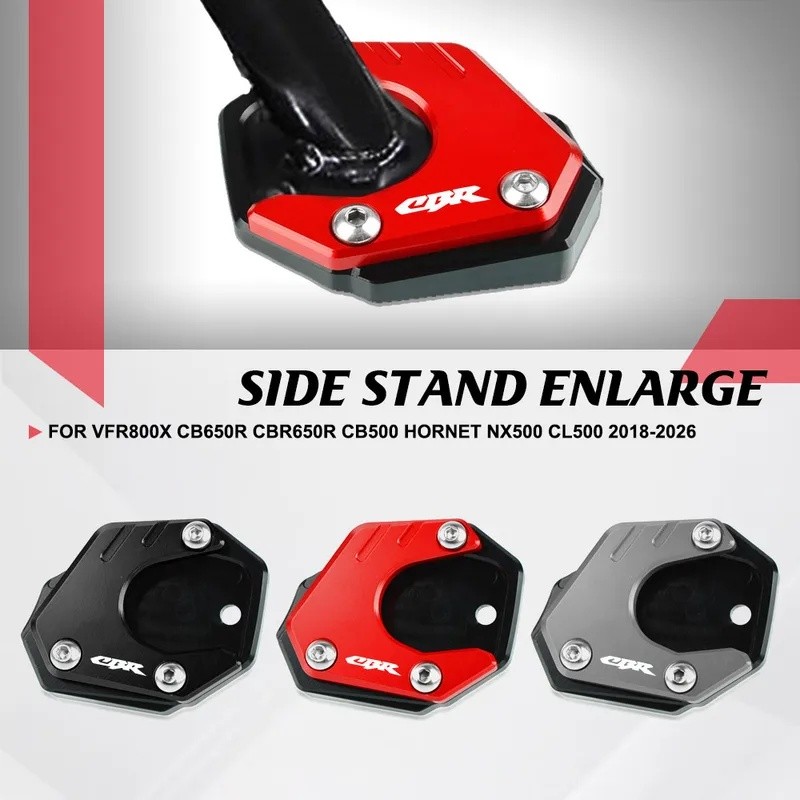 Chân Đế Xe Máy Bên Đứng Phóng To Tấm Nối Dài Cho Xe Honda CB125R CB 125R CB 125 R 2018-2021 2020 201