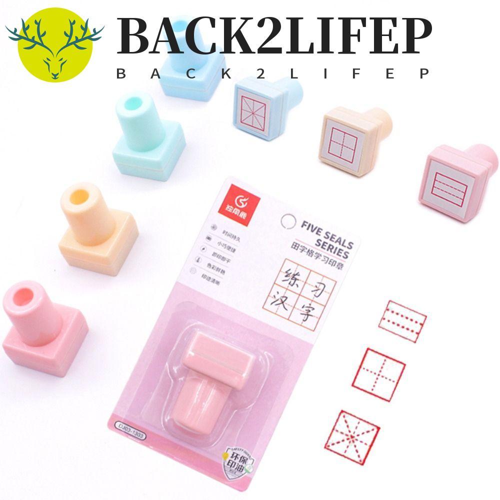 BACK2LIFEP Nhân Vật Trung Quốc Thì Dấu Tem Giáo Viên Đồ Dùng Học Tập Trẻ Em Mini Trung Quốc Học Di Đ