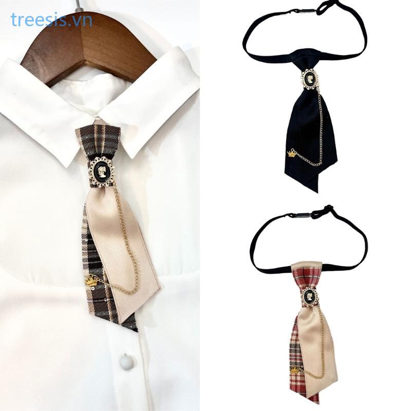 Cây Punk Dây Buộc Tua Rua Có Thể Điều Chỉnh Dây Buộc Ivy League Phong Cách Trường Sự Kiện Phù Hợp Vớ