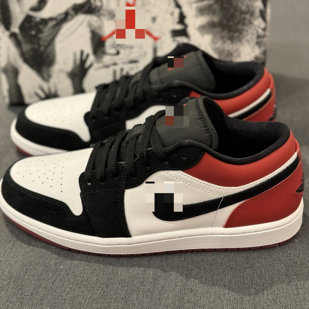 Giày thể thao AJ1 Nam Nữ bản gốc Putian, cổ thấp, bền, phong cách unisex