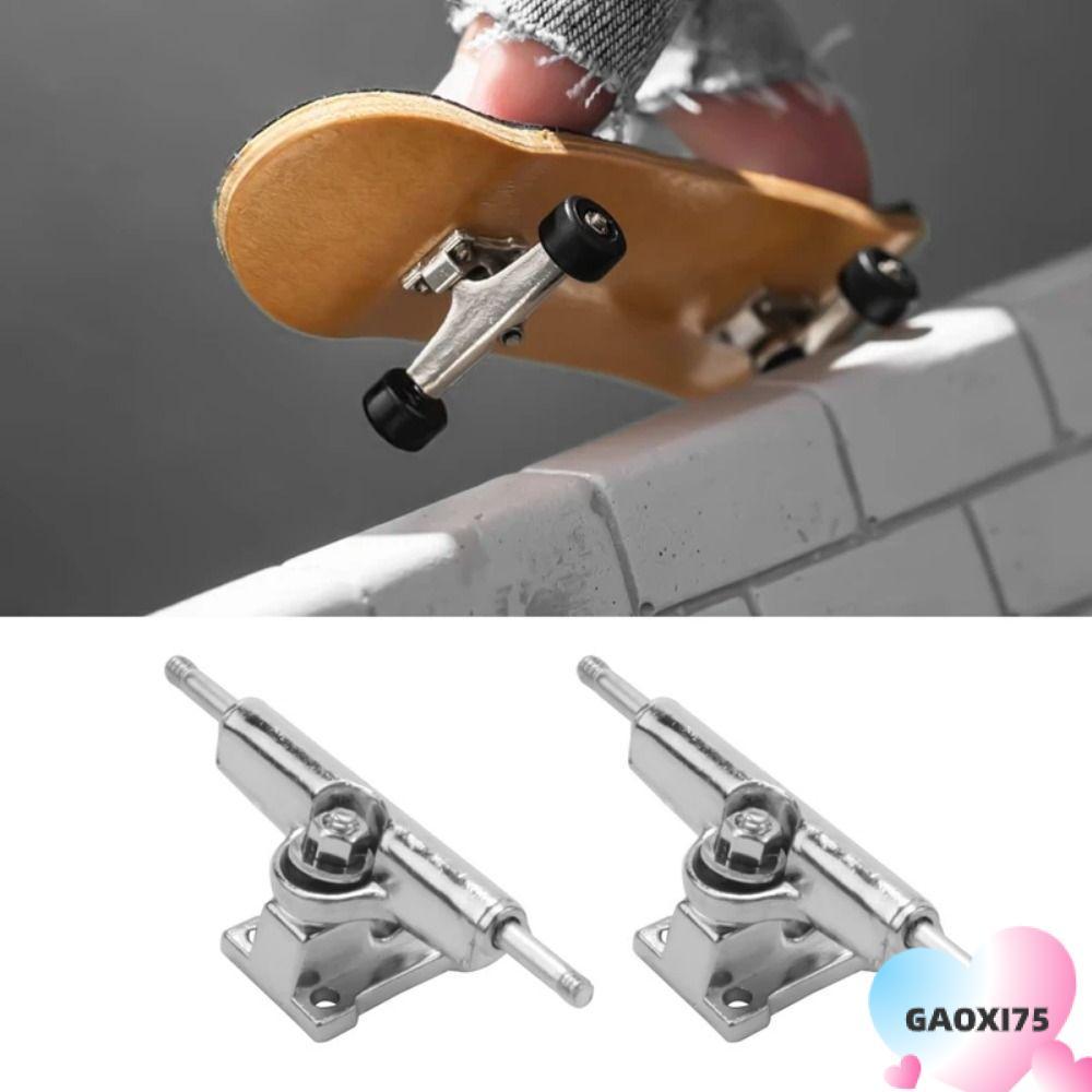 GAOXI75 2 Cái Giá đỡ sàn chịu lực, Bộ sưu tập sở thích đồ chơi Mô hình Fingerboard Truck, Bu lông xe