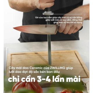 ZWILLING - Cây mài dao Ceramic - 23cm