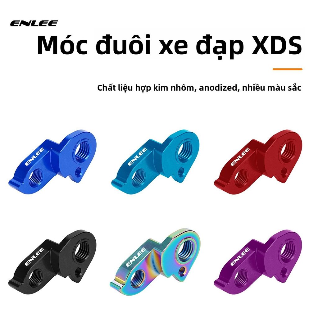 Móc đuôi đề kéo dài xe đạp XDS chuyên dụng siêu nhẹ tương thích AD350 RF500