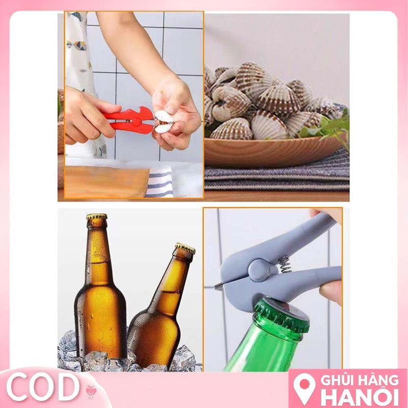 Bán hàng 1PC Oyster Shell Opener đa chức năng máu Ngao Clip sò kẹp kẹp mở cho Ngao hải sản mở chai x