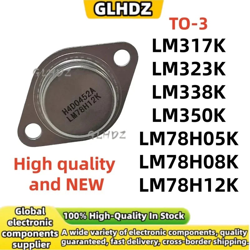 TO-3 1-5 Miếng LM317K LM323K LM338K LM350K LM78H05K LM78H08K LM78H12K mới còn hàng