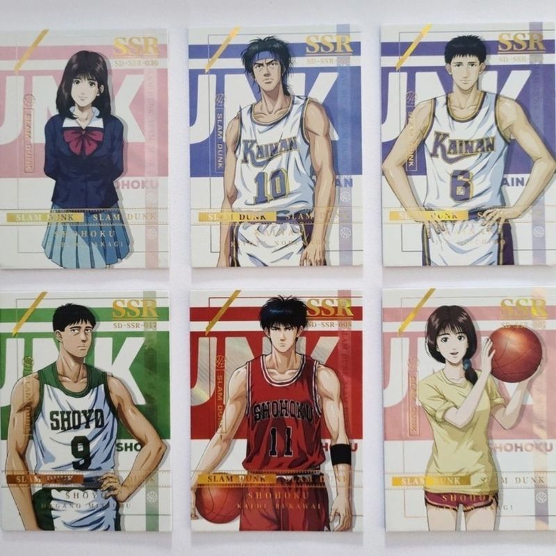 Slam Dunk First Press Haruko Akagi Kaede Rukawa Anime Collection Card