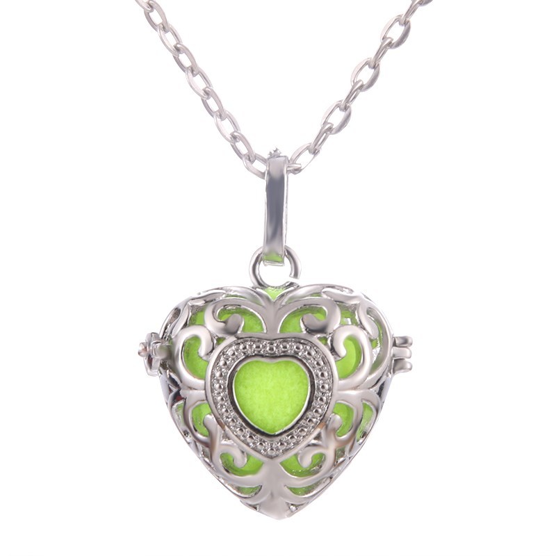 大 ❈] Mexico Chime Heart Music Angel Caller Nước hoa Locket Pendan20260807